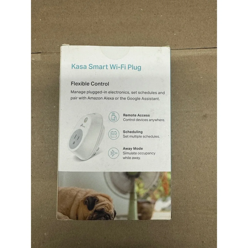 TP Link Kasa Smart Wi Fi Plug‎ HS100 Remote Control Scheduling Away Mode